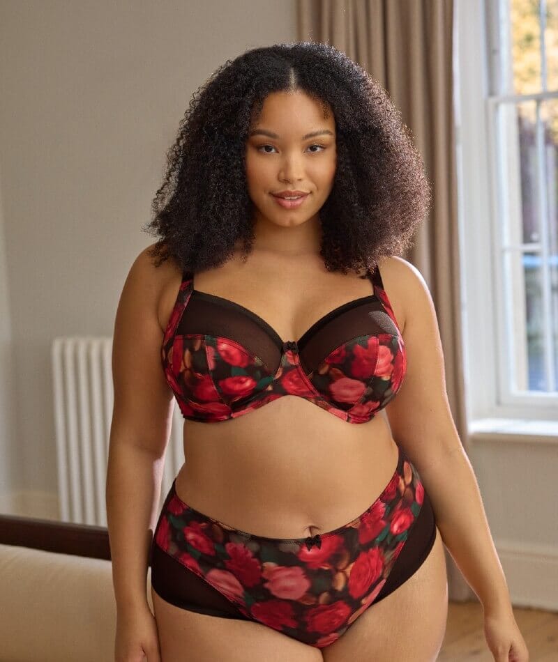 Sculptresse Bliss Full Cup Underwire Bra - Rose Print Bras